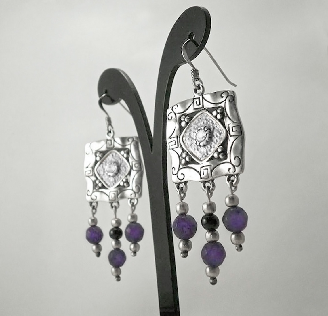 62105 Boho Squares Amethyst