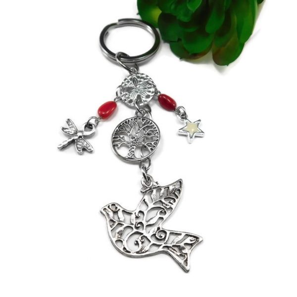 90103 Dove Tree of life Coral