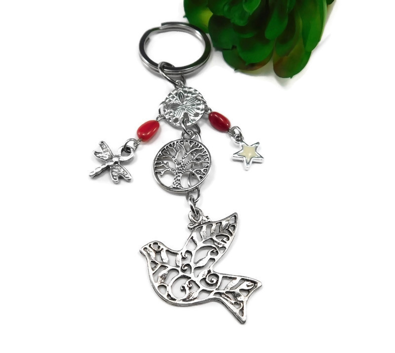90103 Dove Tree of life Coral